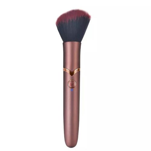 Makeup brush vibrator