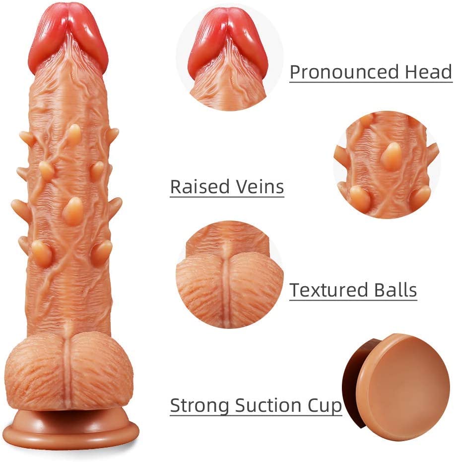 Extreme manual dildo