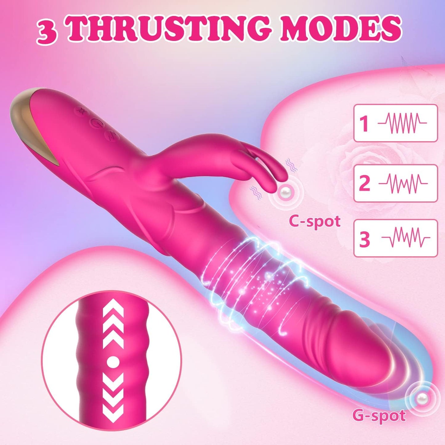Classic Thrusting Rabbit Vibrator