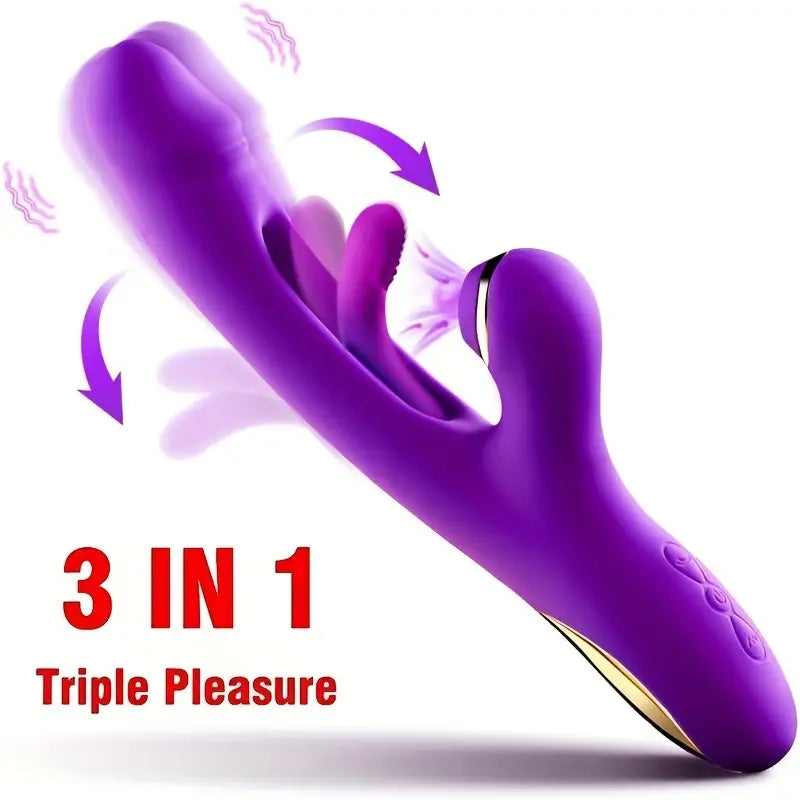 3 in 1 Gspot rabbit vibrator Erocraves 3 in 1 Gspot rabbit vibrator Erocraves