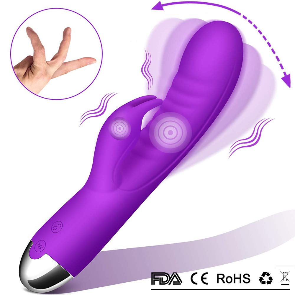 Erocraves Purple Rabbit Clits Vibrator