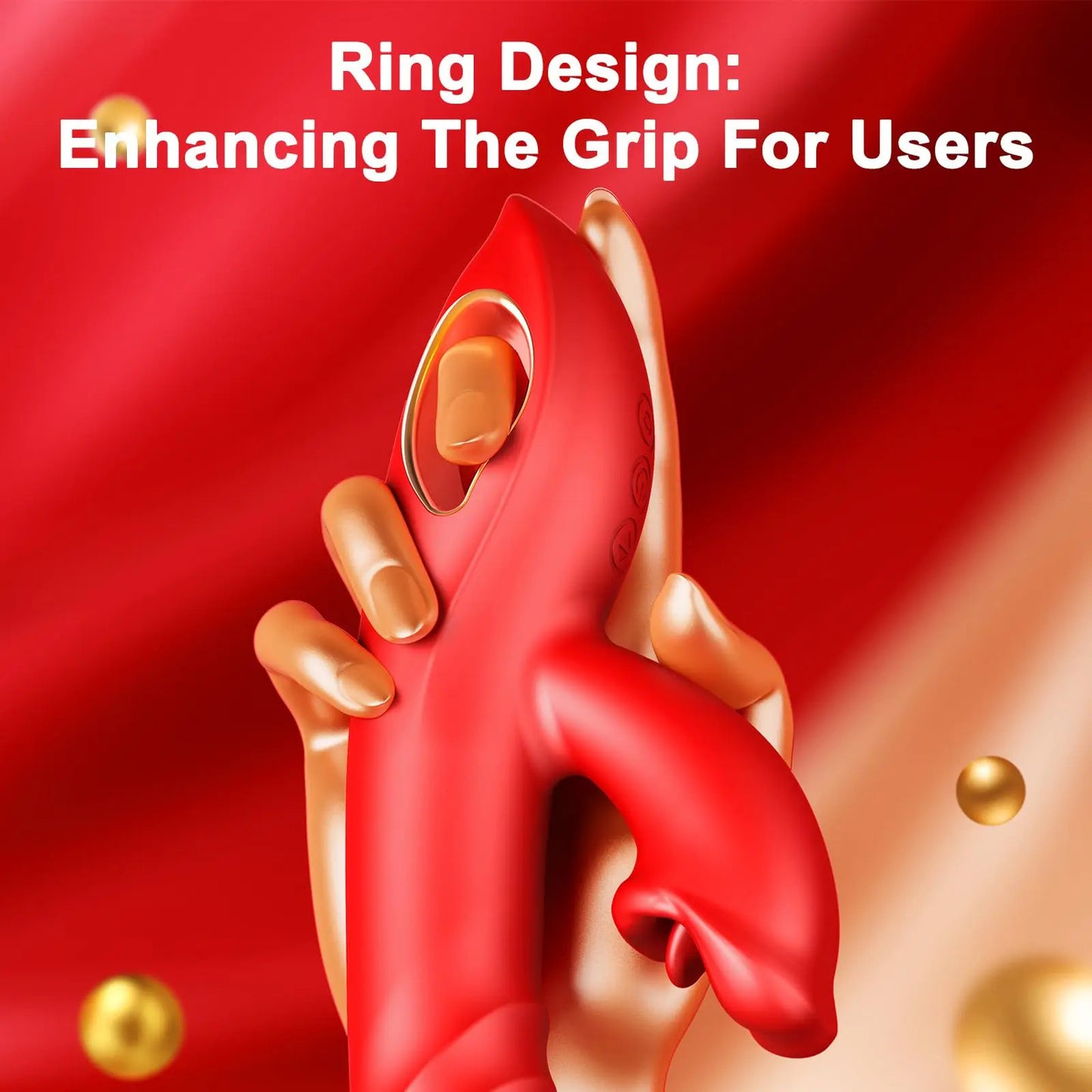 Fantasy sucking and thrusting Rabbit vibrator