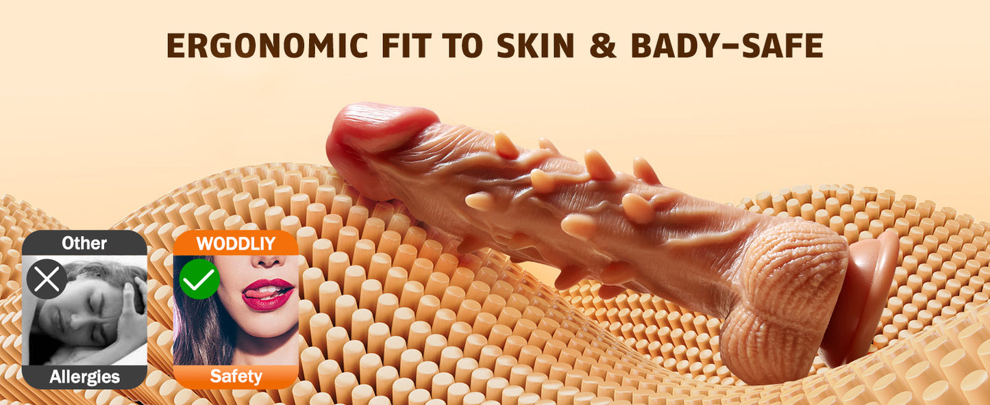 Extreme manual dildo