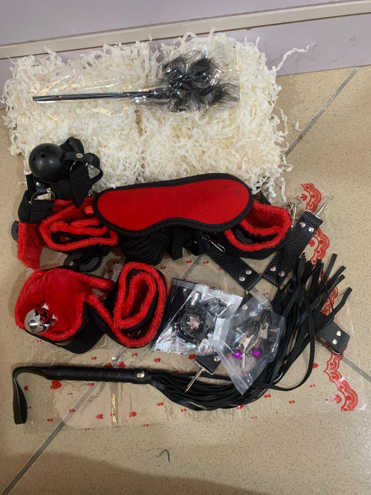 BDSM sexy bondage kit 14 pieces
