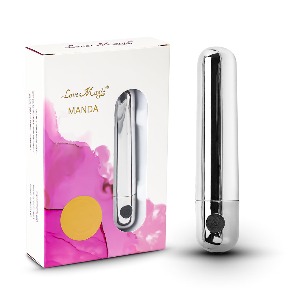 Love Magic Manda 10 Speed Rechargeable Vibrating Bullet
