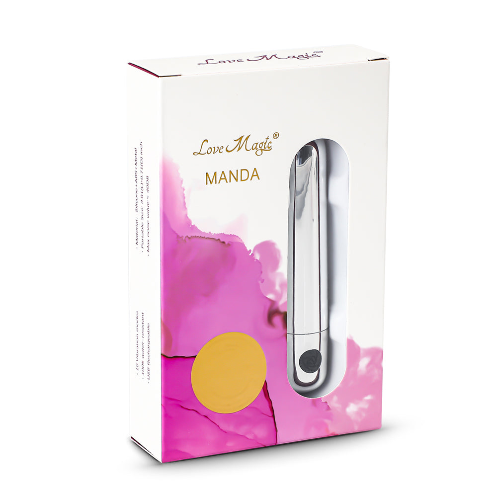Love Magic Manda 10 Speed Rechargeable Vibrating Bullet