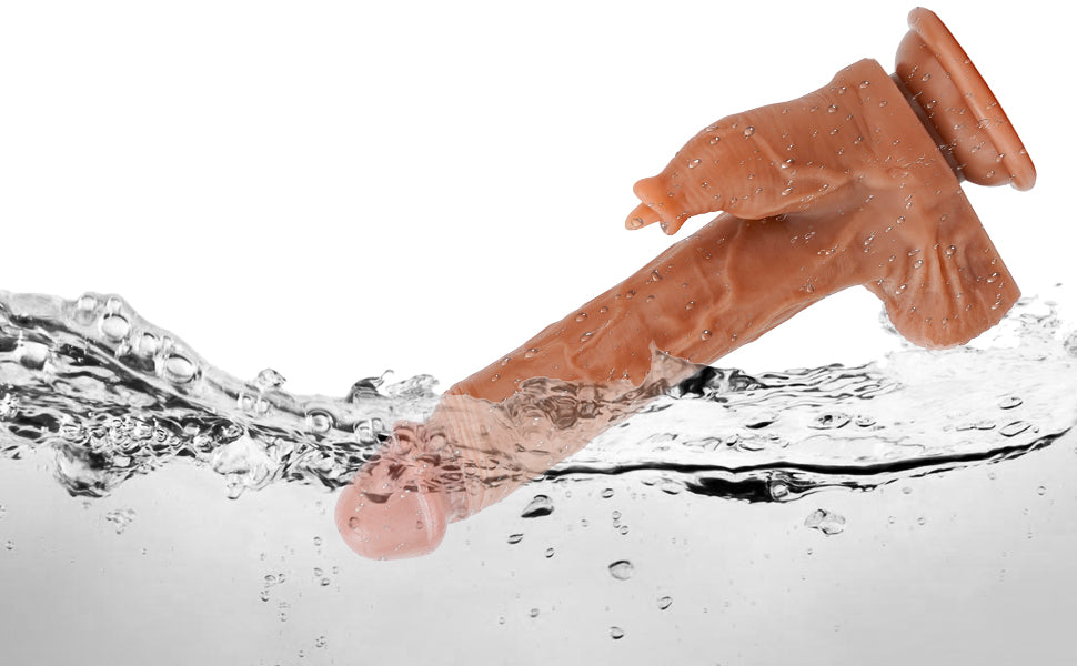 Erocraves multi function thrusting and rabbit licking dildo