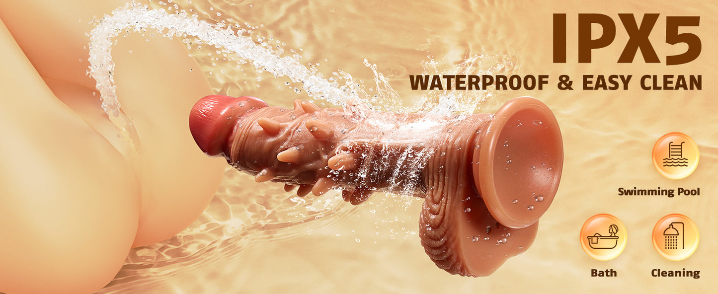 Extreme manual dildo