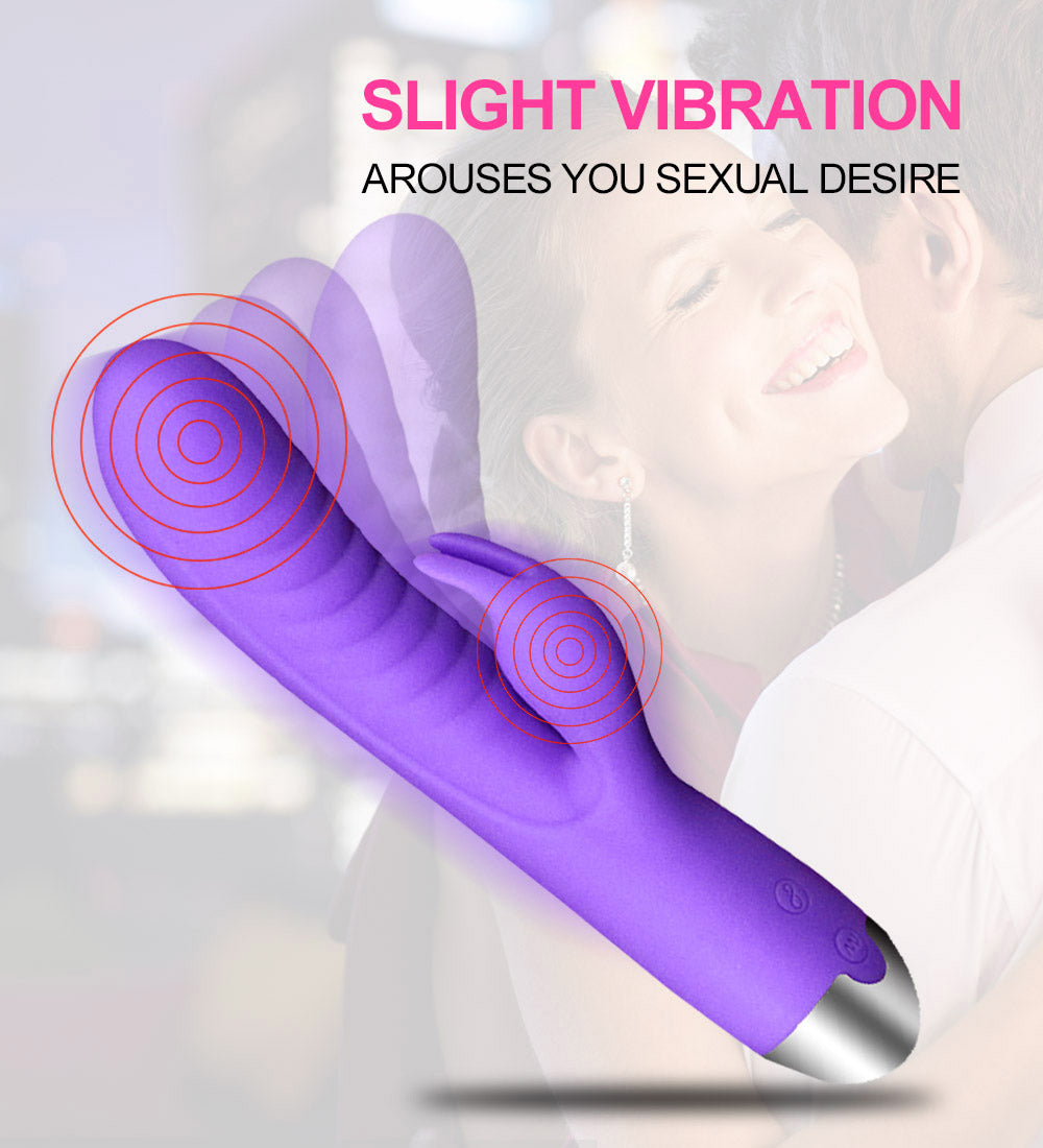 Erocraves Purple Rabbit Clits Vibrator