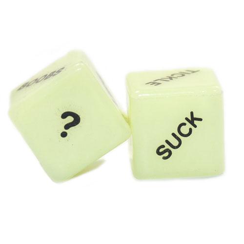 Glowing Foreplay Dice