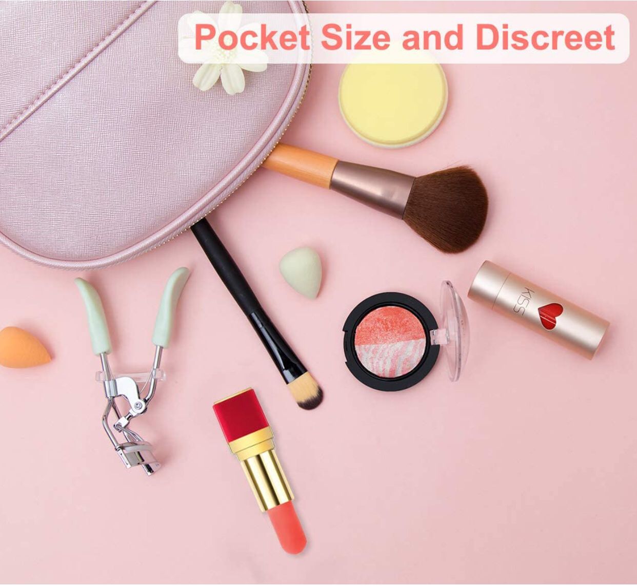 Rechargeable lipstick vibrator