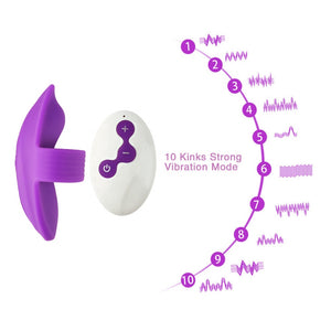 Strap pant vibrator