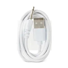 60CM White DC Pin Connector Charging Cable with 1.5CM Pin Length