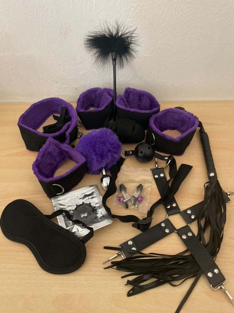 BDSM sexy bondage kit  14 pieces