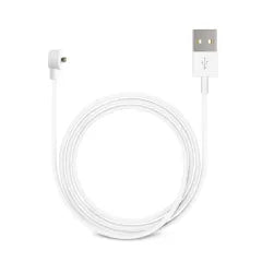 80CM White DC Magnetic Charging Cable with 0.4CM Spacing of Magnetic Charging Points