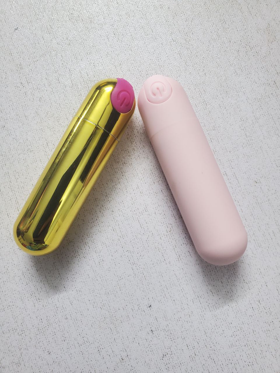 10 Speed Gold USB Rechargable Vibrating Bullet