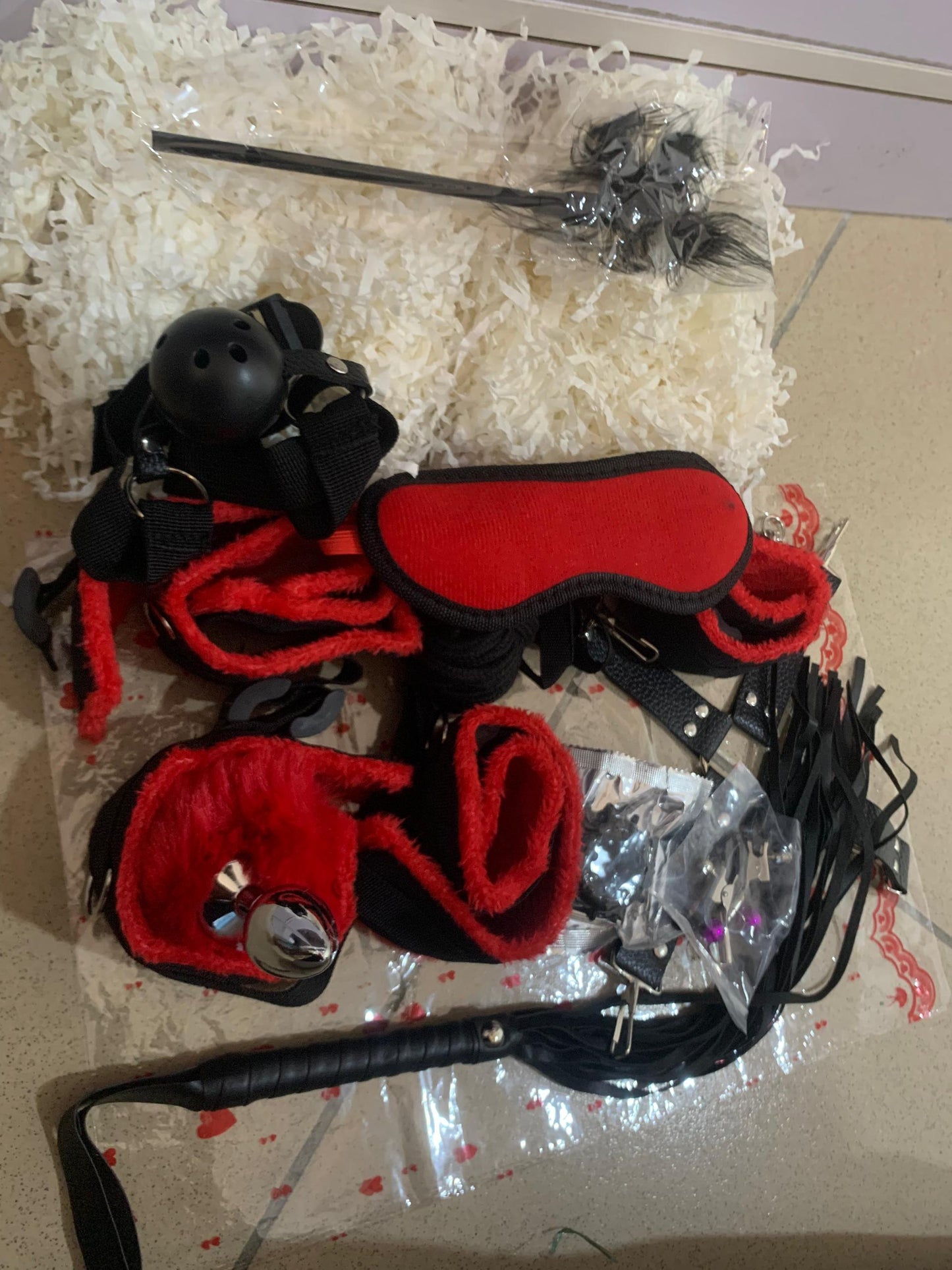 BDSM sexy bondage kit  14 pieces