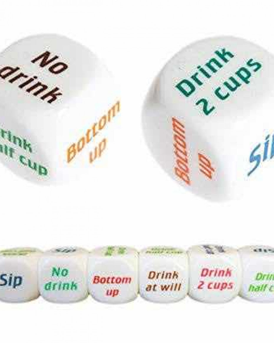 DRINKING GAME DICE
