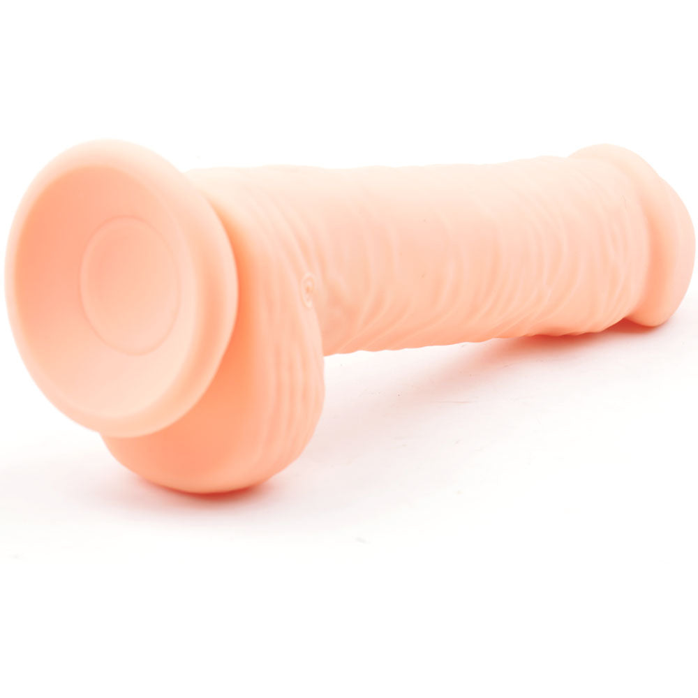 Silicone rechargeable G-spot vibrating dildo