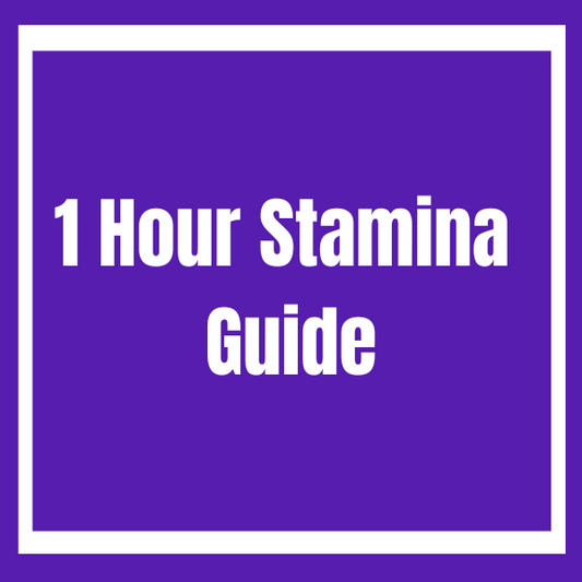 1 hour Stamina Guide.