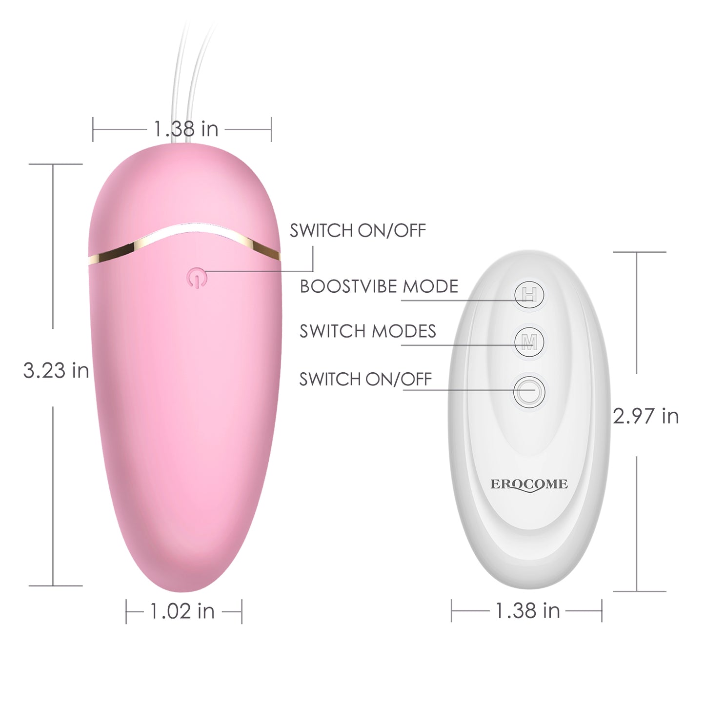 Ursa Remote Egg Vibrator