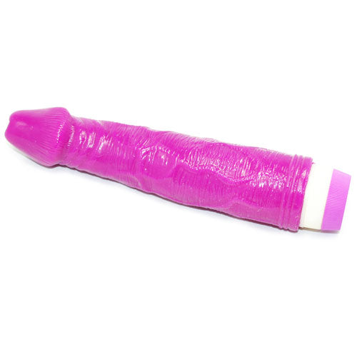 Purple flexible Vibrating Dildo