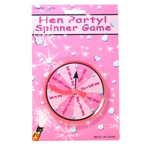 Hen party spinner game