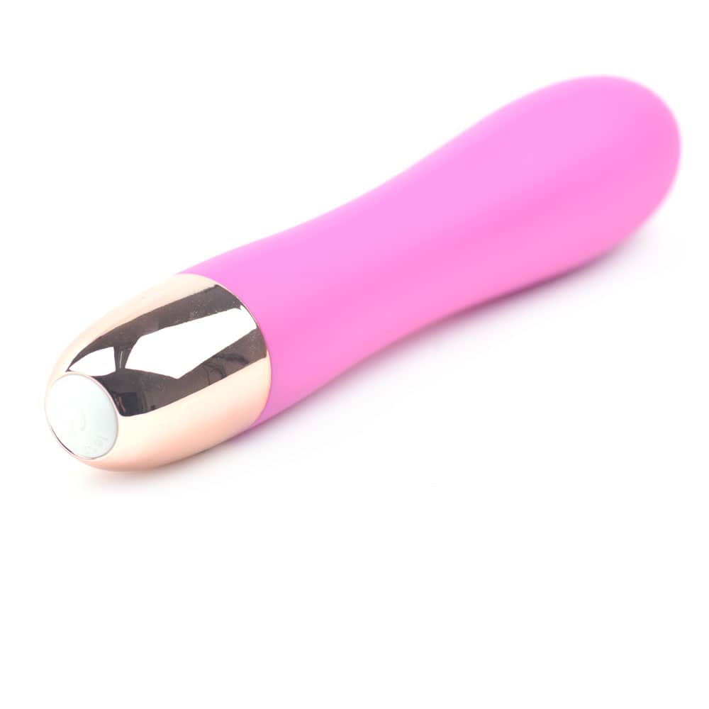Rechargeable silicone clit vibrator