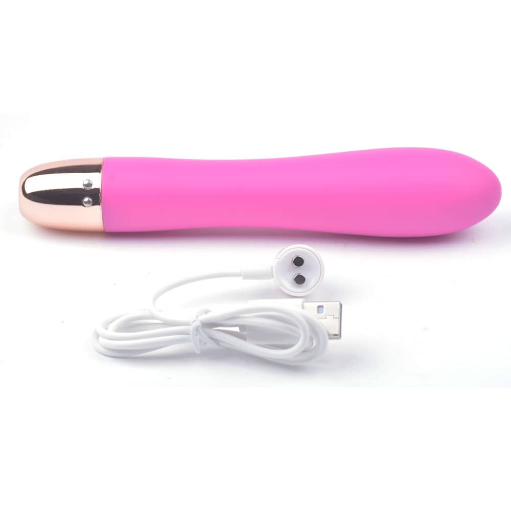 Rechargeable silicone clit vibrator