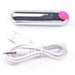 10 Speed Silver USB Recharging Vibrating Bullet