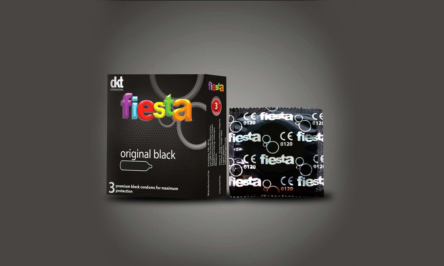 Feista original black condom