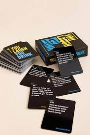 YOU LAUGH YOU DRINK CARD