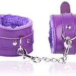 Purple handcuffs
