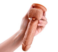 Scorpio Thrusting Vibrating and Licking Dildo